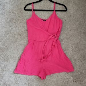Hot Pink Romper